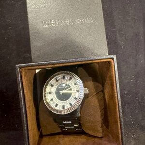 Michael KORS baguette black ceramic women’s watch